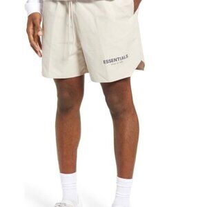 Fear of God Essentials Large Volley Shorts Stone